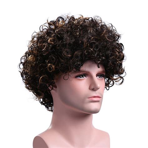 mens blue wig|blueblack hair men's wigs.